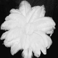 10 шт./партия, элегантные белые перья 15-75 см для рукоделия, товары для свадебной вечеринки, украшения для карнавальных танцоров