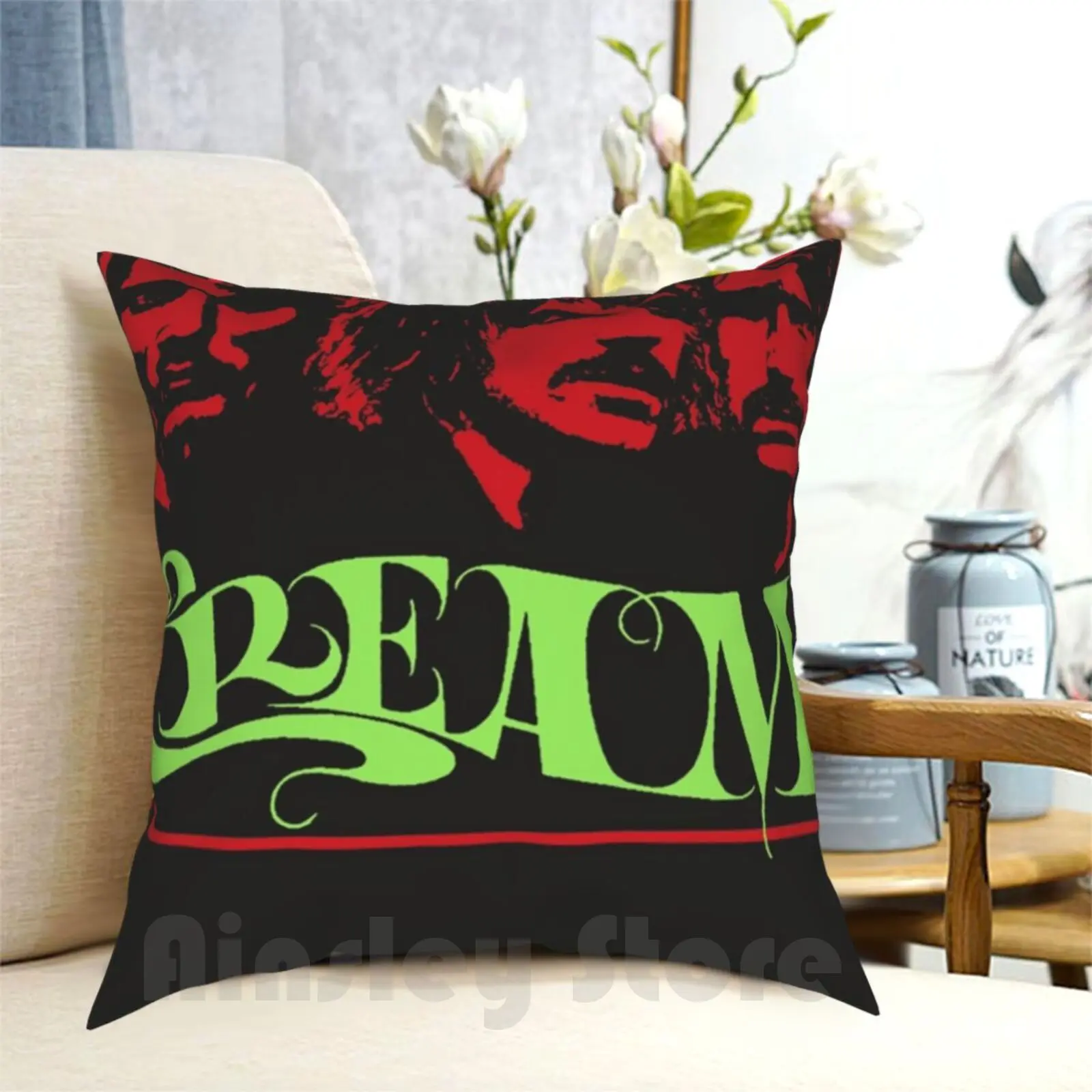 

Cream Band Pillow Case Printed Home Soft DIY Pillow cover Cream Band Cream Band