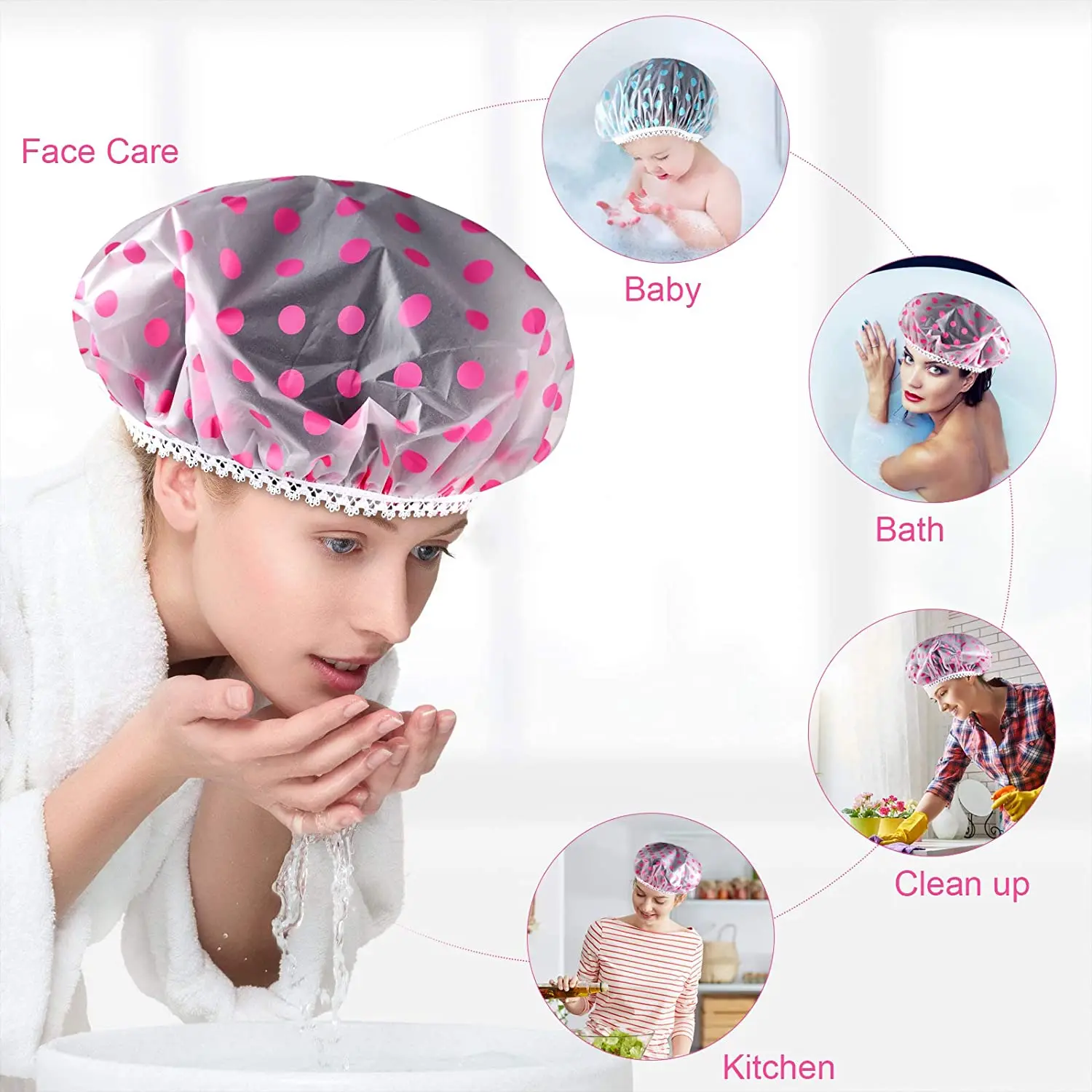 Hair Bonnet Cap|Shower Caps 