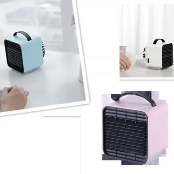 

Mini USB Portable Air Cooler Air Conditioner Humidifier Air Conditioner Handheld Air Cooling Fan for Home Office Drop Shipping