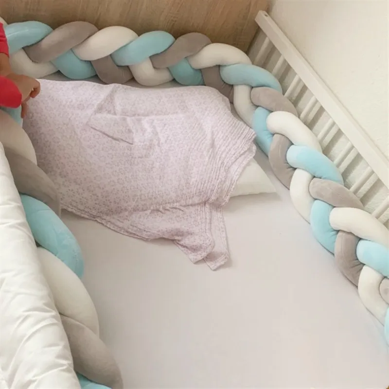 Бампер для детской кроватки Nordic 1M/2M/3M бампер младенцев мальчиков девочек детский