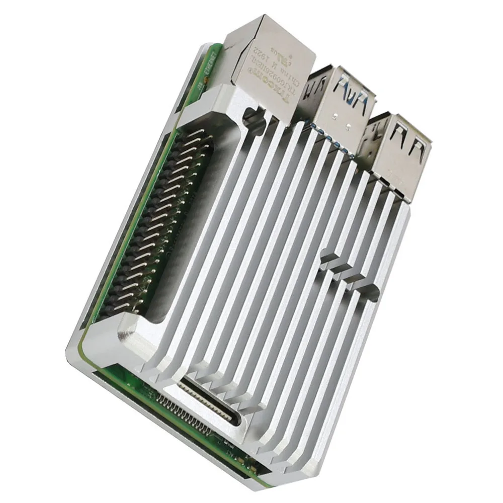 Защитный чехол для Raspberry Pi 4 B, аксессуары из алюминия