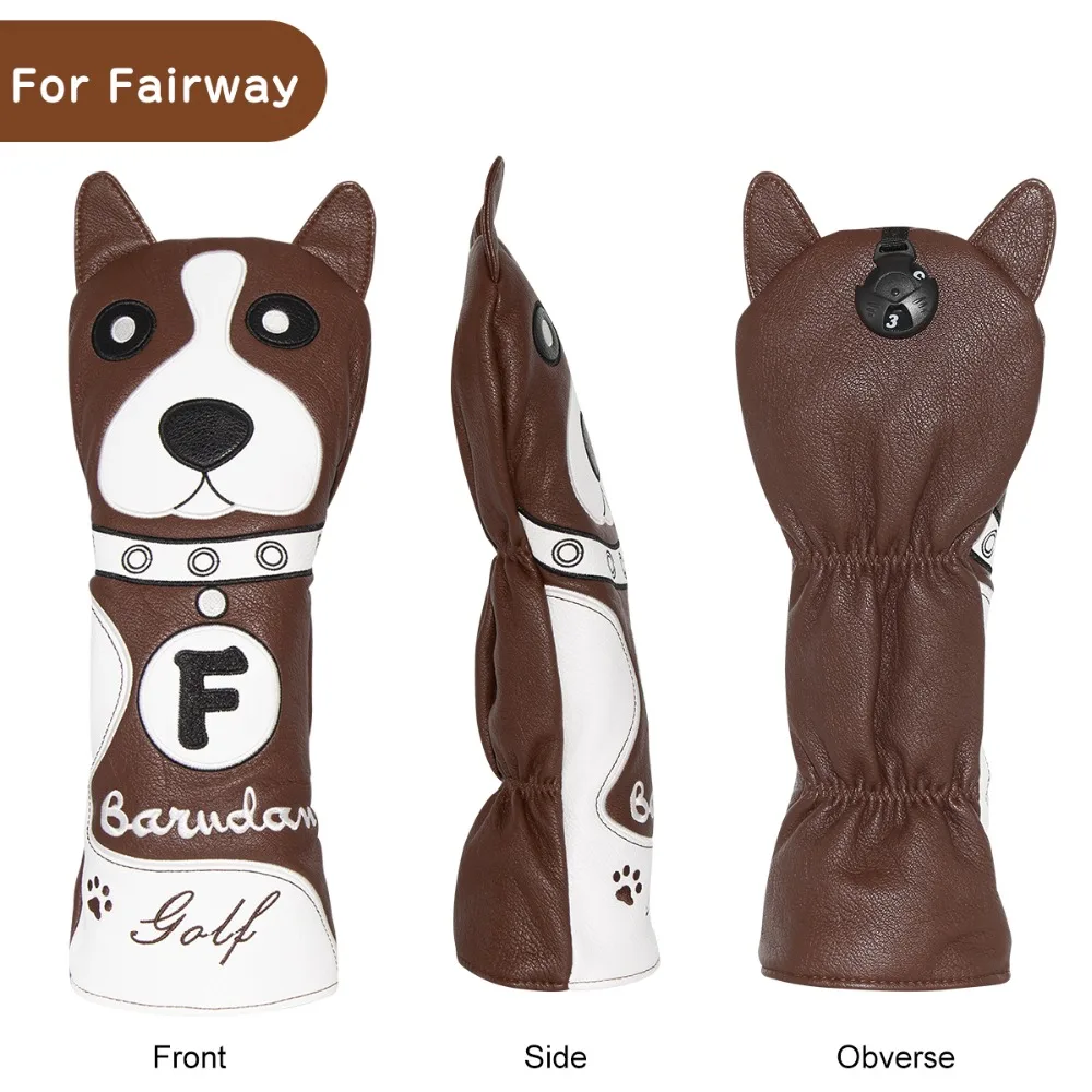 4 golf fairway wood head cover fairway wood headcover fairway wood cover 3 wood cover 5 wood cover