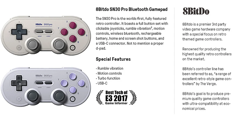 gamepad controlador para nintend switch windows macos controle de jogo android