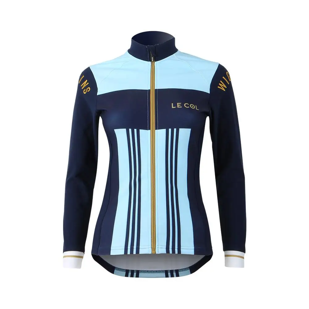 le col cycling jersey winter clothes women long sleeve bike maillot roupa ciclismo invierno hombre roupa ciclismo feminina mujer - Цвет: jersey