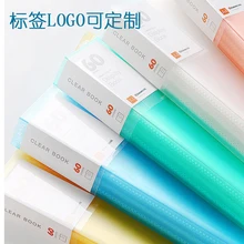 A4 дисплей книга проект папка Презентация книга PP 80 прозрачных карманов Необычные конфеты цвет 1 шт