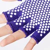 1pair Yoga Gloves Half Finger Gloves Training Workouts Non Slip Sports Gloves Outdoor Cycling Gloves Gym Fitness Gloves 5