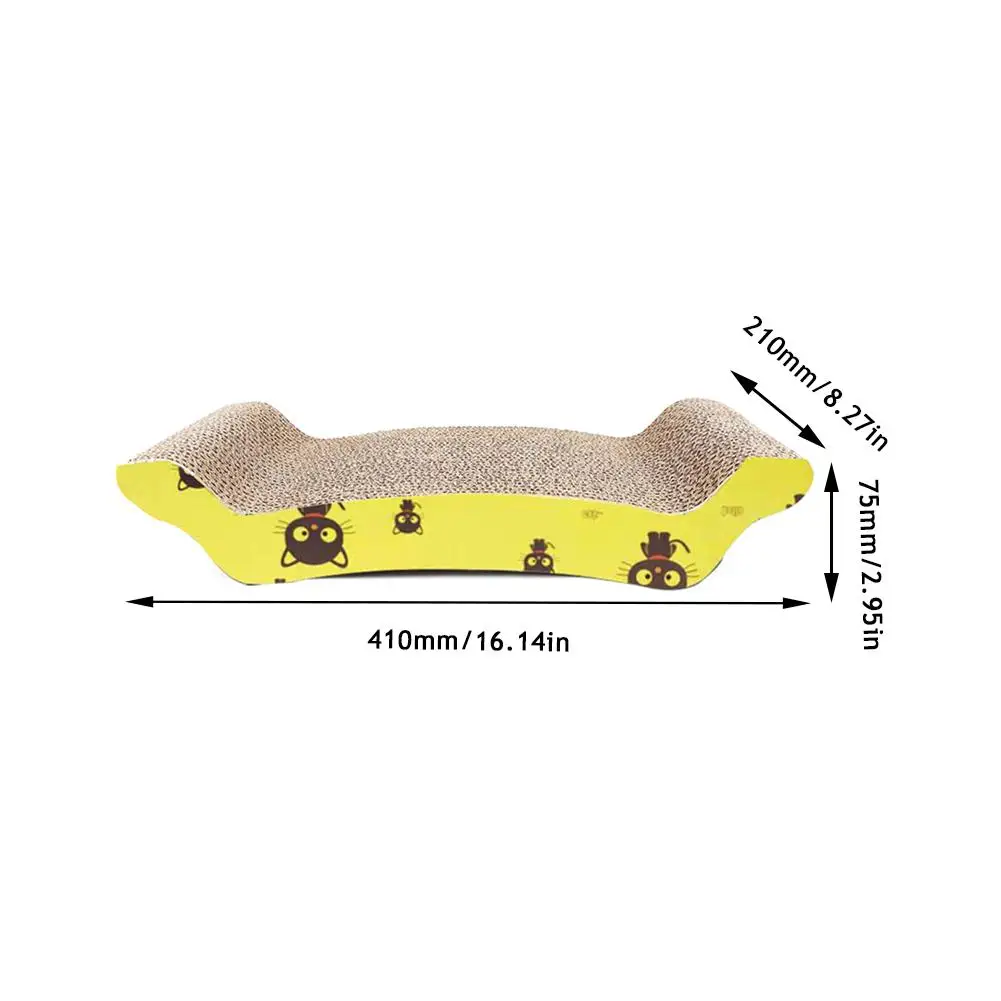 Кошка царапина доска кошка игрушка диван кровать гофрированная бумага ПЭТ кошка укуса игрушка для сна Когтеточка игрушка-Когтеточка для кошек Когтеточка