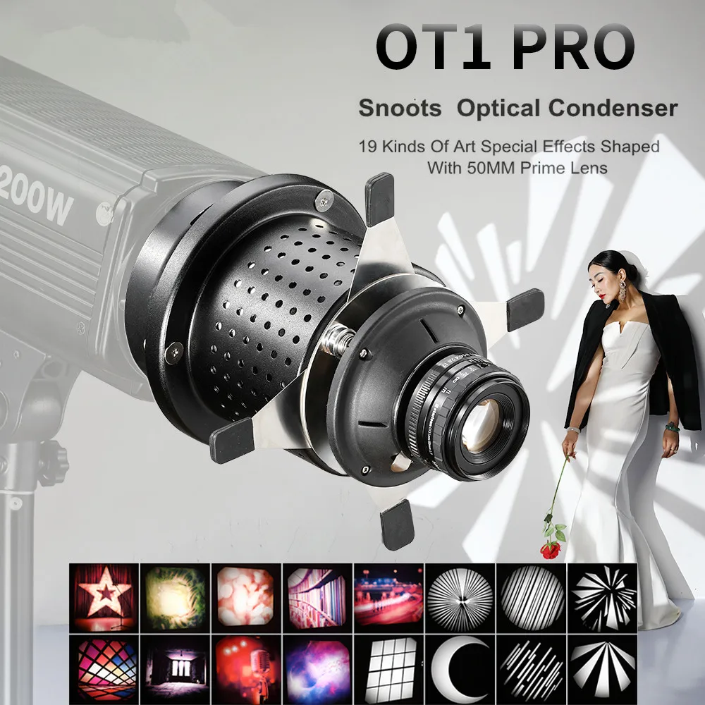 

OT1 Balcar Mount Focalize Conical Snoot Photo Optical Condenser Art Special Effects Shaped Beam Light Cylinder
