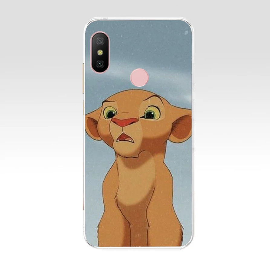 32 73AA подарок Король Лев simba Мягкий Силиконовый ТПУ чехол для телефона для Xiaomi Redmi 6 Pro 6A 7A Note 6 Pro 7 Чехол - Цвет: 32
