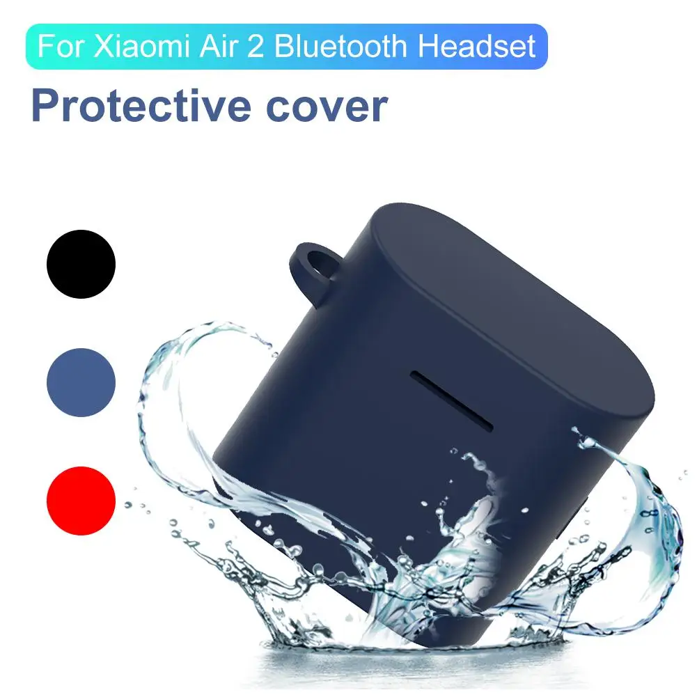 Для Xiaomi Air2 беспроводной Bluetooth гарнитура чехол Красочный анти-потеря силиконовый чехол защитная коробка для Xiaomi Air 2