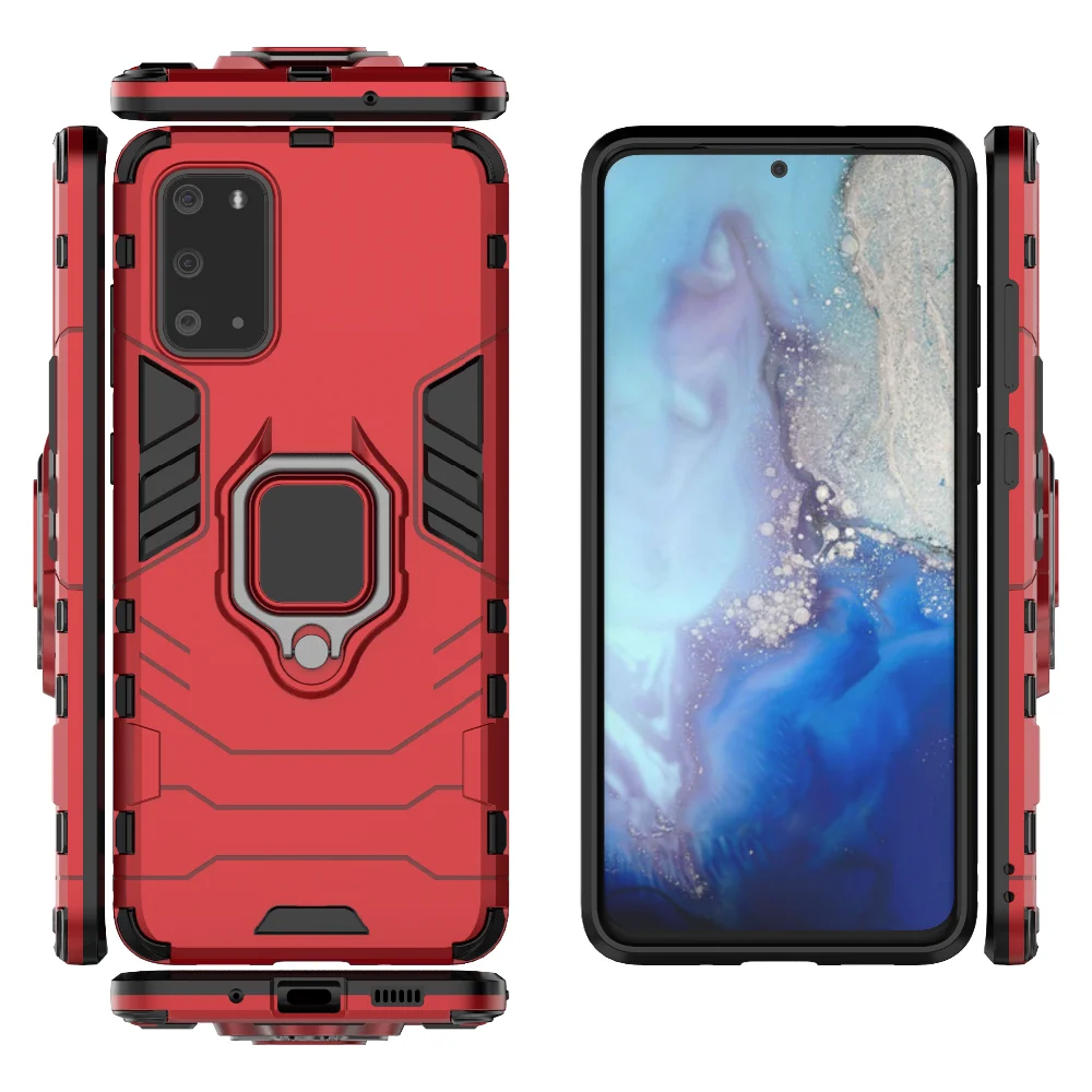 Чехол Tigenkey для samsung Galaxy S11, задняя крышка с подставкой, противоударный чехол для Galaxy S11, чехол