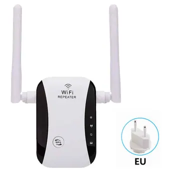 

300Mbps Range Extender Signal Amplifier Portable Office High Speed Home Access Point Wireless Repeater Full Coverage 2.4G Router
