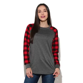 

Blouse 2019Top Hot New Women O-Neck Long Sleeve Sweatshirt Pullover Tops Blouse Shirt For Women Chemisier Femme