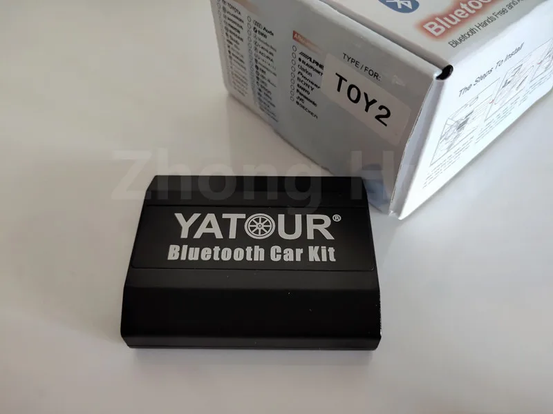 Yatour YTBTK аудио автомобильный bluetooth-комплект AUX для Lexus Toyota Camry, corolla, HIGHLANDER RAV4 Vitz Avensis handsfree автомобильный mp3-плеер