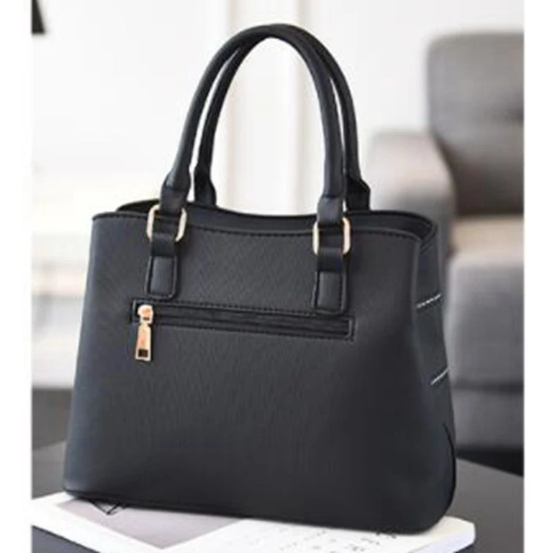 Goedkoop PU Lederen Grote Capaciteit Vrouw Handtas Raster Schoudertas Mode Toevallige Luxe Designer Crossbody Tas Dames PurseBag Mama Tas