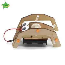 Crazy Mechanic gusano para niños, juguete de experimento de ciencia Stem de escuela primaria, gusano para gatear, Material hecho a mano, DIY, Juguetes