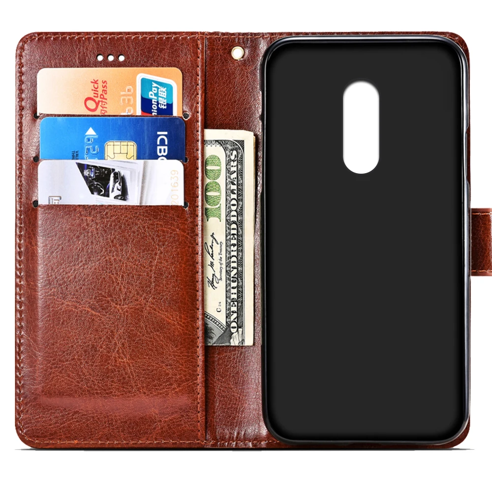 Кожаный чехол для Alcatel 1X 5059D 5059 5059A чехол-книжка 1 X / D A телефона s чехлы сумки