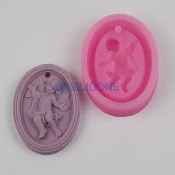 

Bk011 Infant Angle Three-dimensional Silicone Cake Mold Cake Decoration