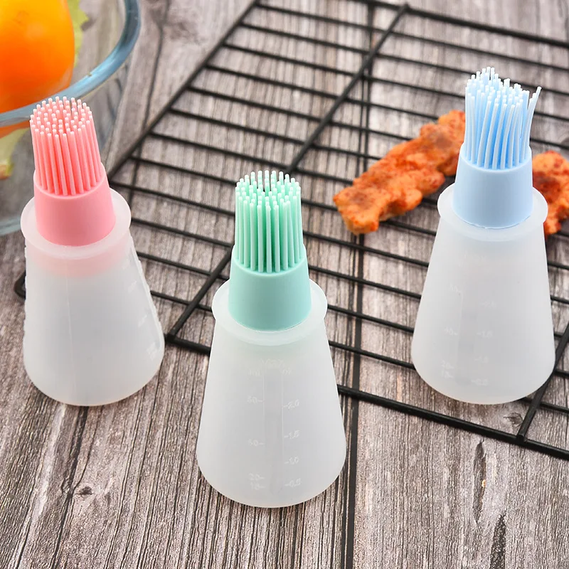 Kitchen Accessories Tools Silicone Oil Brush Basting Brushes Cake Butter Bread Pastry Brush Cooking Utensil Kitchen Gadgets BBQ