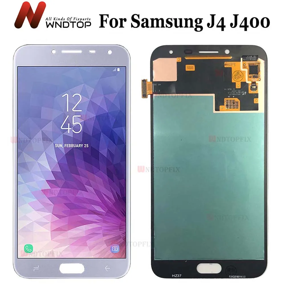 

5.5" AMOLED For Samsung Galaxy J4 J400 J400F J400G/DS SM-J400F LCD Display Touch Screen Digitizer Assembly Replacement Parts