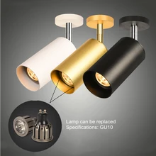 Светодиодный потолочный светильник для ресторана с глубоким антибликовым покрытием, золотой, 3 Вт, 5 Вт, 7 Вт, 10 Вт, минималистичный дизайн