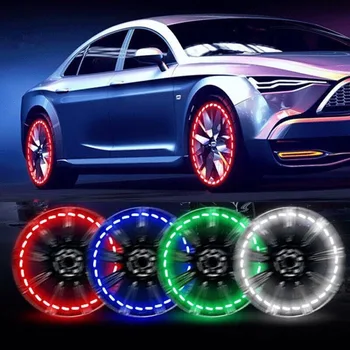 

Car Motorcycle Electric Car Tire Lamp Solar Gas Gate Mouth Lamp Colorful Wheels Decorative Lights Flashing Lights Cool