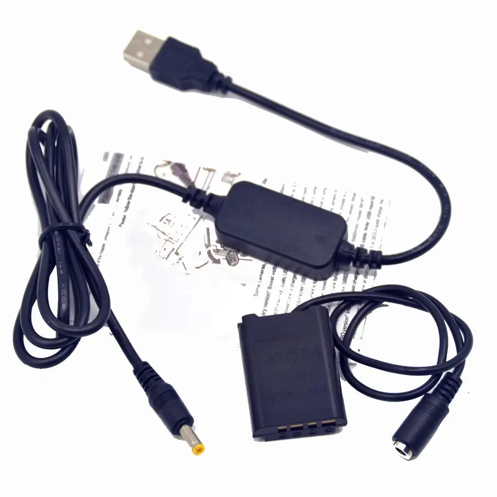 Camera Mobile Power Bank Charger Usb Cable Acls5+dkx1 Dc Coupler Np