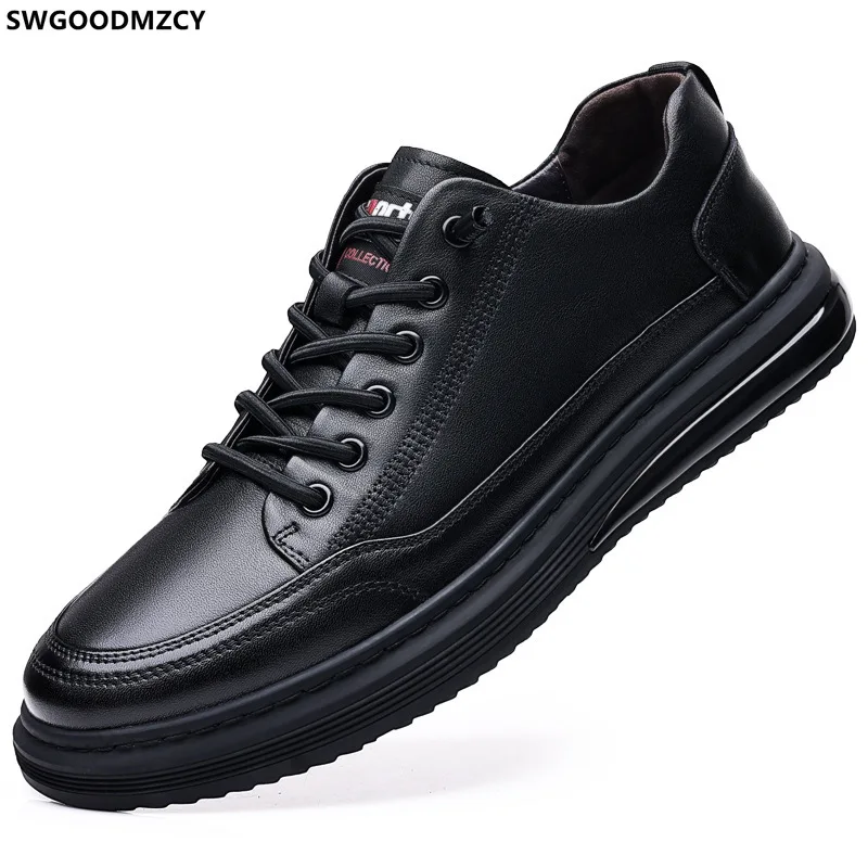 

Leather Shoes for Men Casuales Loafers Men Platform Shoes Slip on Shoes Men Fashion Office 2023 Italian Werkschoenen Chaussures
