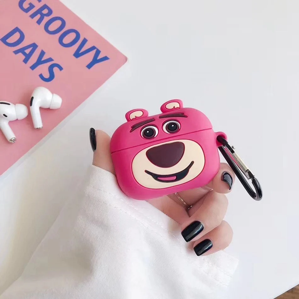 Чехол для наушников с 3D рисунком для Airpods Pro, чехол, милый силиконовый чехол для наушников с котом для Airpod Pro, чехол для Earpods Pro Funda