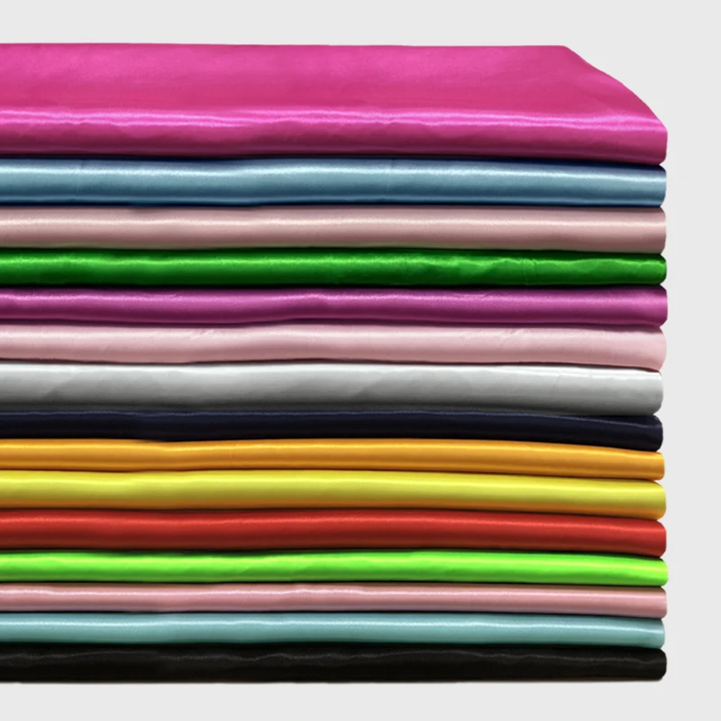 1メートル59 幅のためにサテン生地縫製ドレス衣装裏地やdiyのカーテン Satin Fabric Fabric Forfabric For Sewing Aliexpress