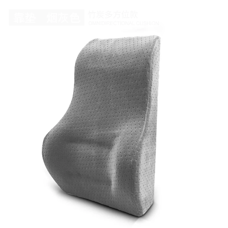 

Ergonomic Design Back Pillow for Office Chair Memory Foam Care for Lower Back Protection of The Cervical Spine Back Cushion