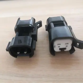 

10pcs/lot Fuel Injector Connector USCAR EV14 EV6 Wireless Adapters Sensor Automotive Connector Plug