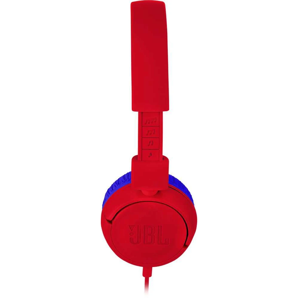 Наушники накладные JBL JR300 1м красный проводные