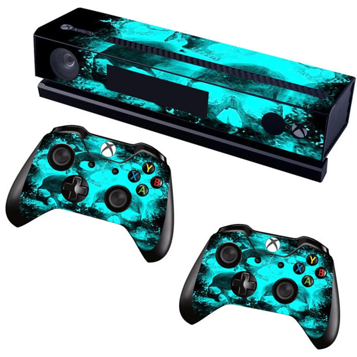 Виниловая наклейка для кожи, Защитная пленка для Xbox One консоли+ 2 контроллера, геймпад, защитный
