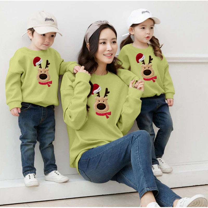 Sudaderas con capucha para madre e hija, ropa a juego para madre e hijo, suéteres de familiar, conjuntos familiares, primavera de 2020|Trajes iguales de familia| - AliExpress