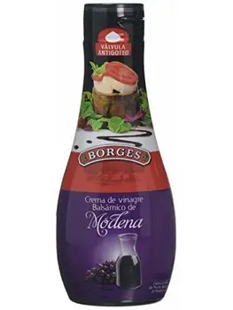 

Borges - Crema A Base De Vinagre Balsámico De Módena-Clásica. Botella 250 g - [Pack de 8]