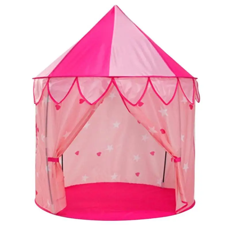 Складной портативный Замок принцессы Забавный игровой домик мяч бассейн Крытый детская игровая палатка игрушка игровой замок подарок для детей