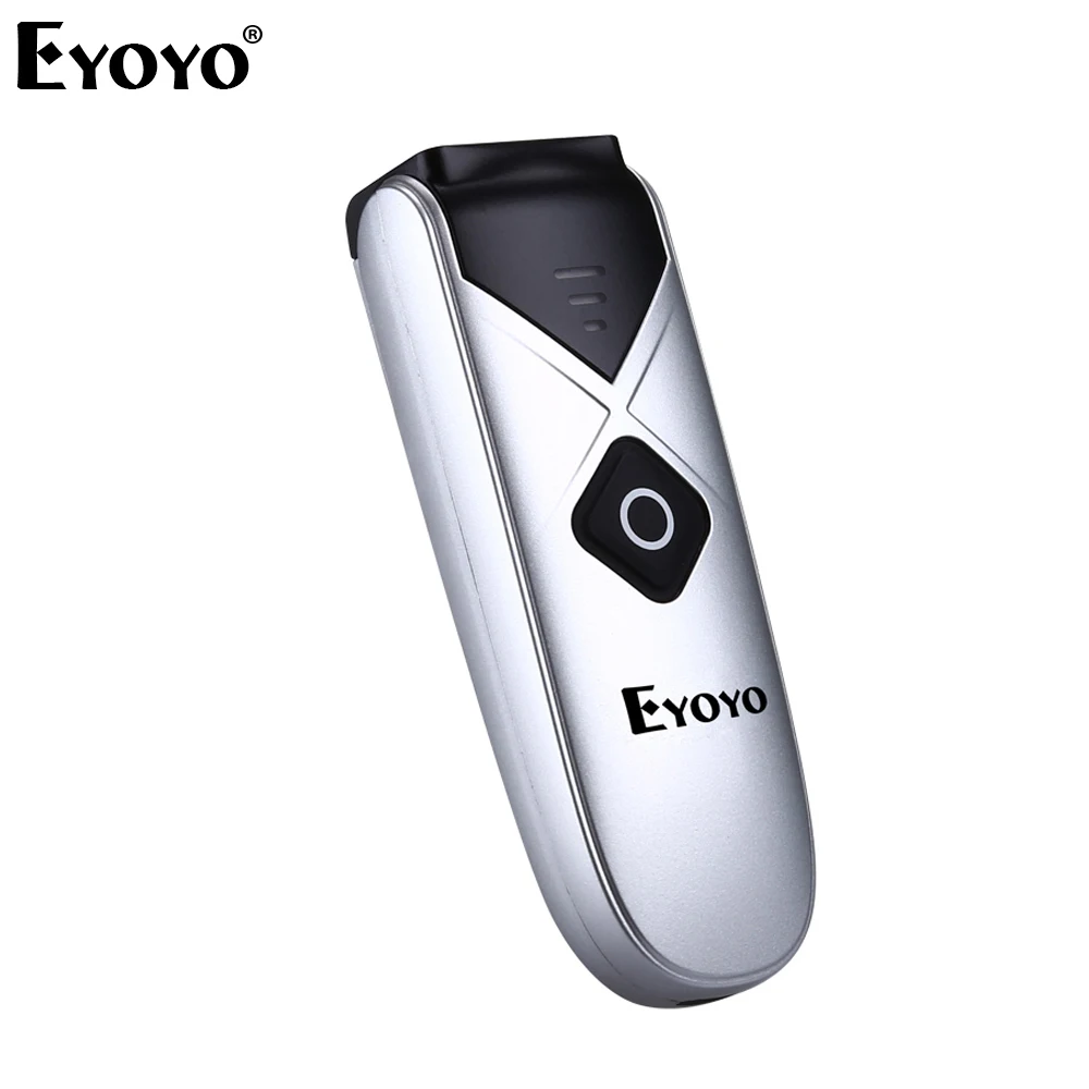 

Eyoyo EY-015C Pocket Wireless Bluetooth Barcode Scanner Mini Portable Reader CCD Bar Code Scan for iPad ios Android Tablets PC