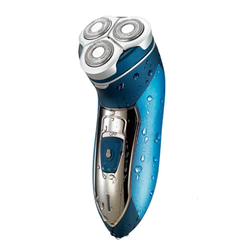 wet dry electric shaver face razor for men rotary beard shaving machine bald head electronic facial grooming kit | Бытовая техника