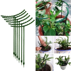 8 pièces de Support de plante, anneau de Support de fleur de jardin et de plante verte, anneau de Support de pot de fleurs, adapté au jardin 