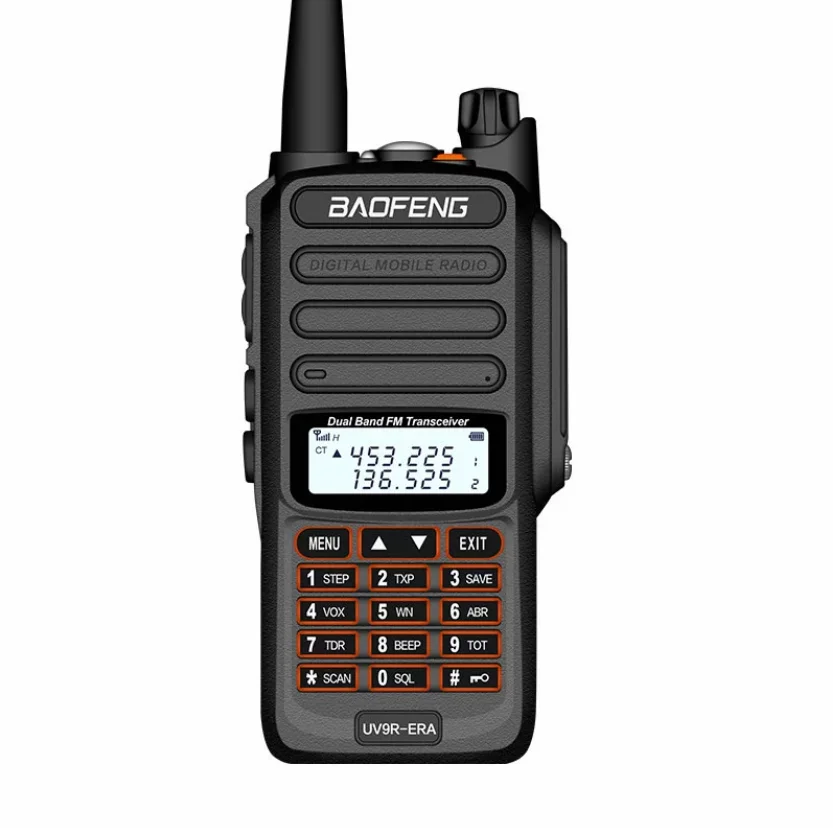 orange IP68 Водонепроницаемая рация дальность действия 25 км baofeng uv-9r ERA plus cb ham Радио hf приемопередатчик UHF VHF радиостанция - Цвет: orange