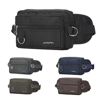 

Men Waterproof Waist Bags Casaul Phone Case Pouch Money Belt for Travel Security Outdoor Pack