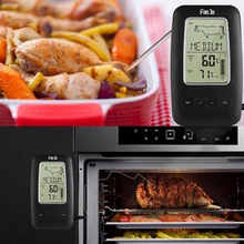 2245 Wireless Remote Grill Thermometer Hung Probe Sensor Kitchen Food New Free Shipping Hot Sale