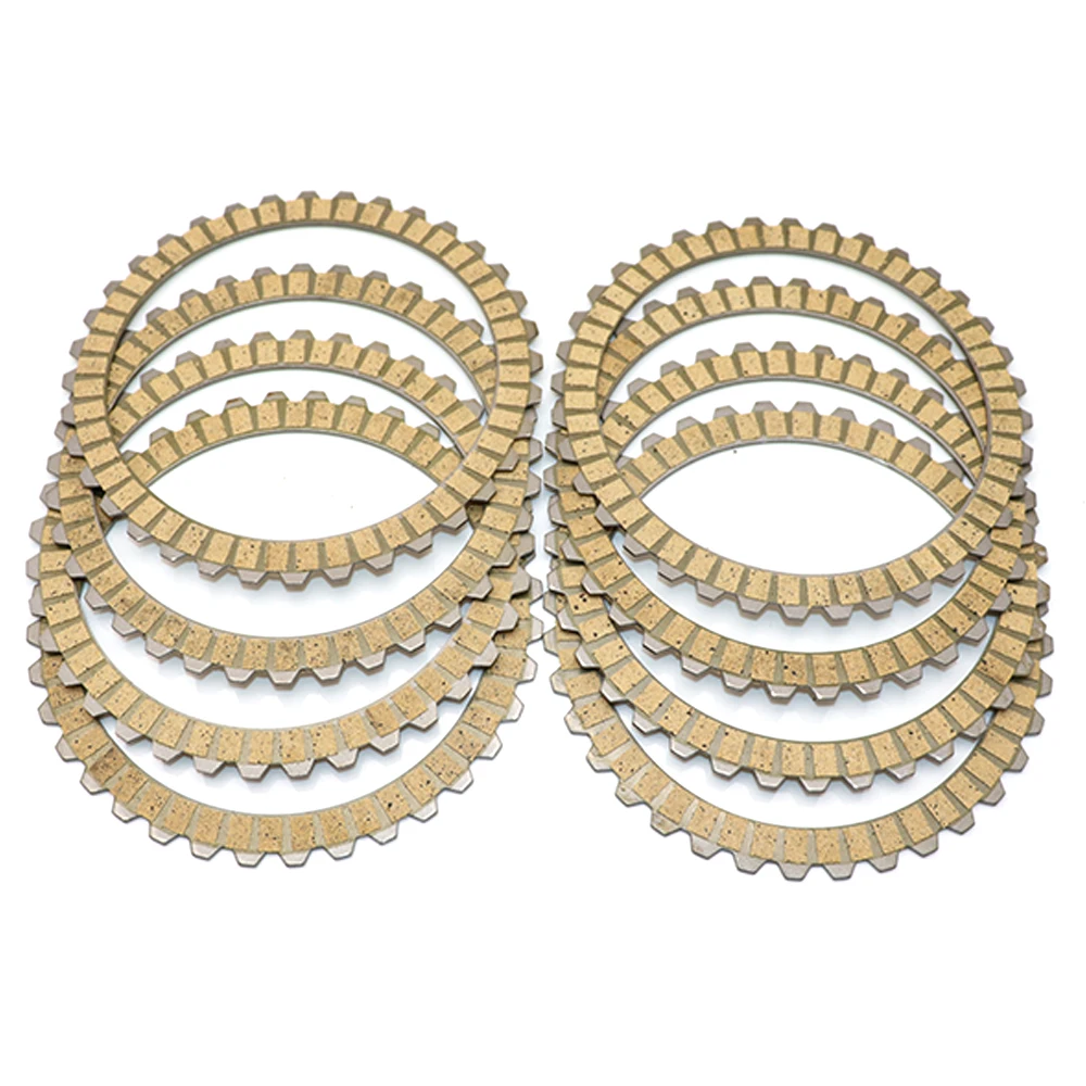 8pcs Motorcycle Yellow Clutch Plates Friction Plate For Harley XL883 2004-2008 XL1200 1200X48 SPORTSTER 1991-2011 | Автомобили и