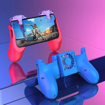 

2020 NEW Mobile Phone Game Controller Gamepad Joystick Plug in Battery For PUBG Cooling fan for PUBG Rules of Survival