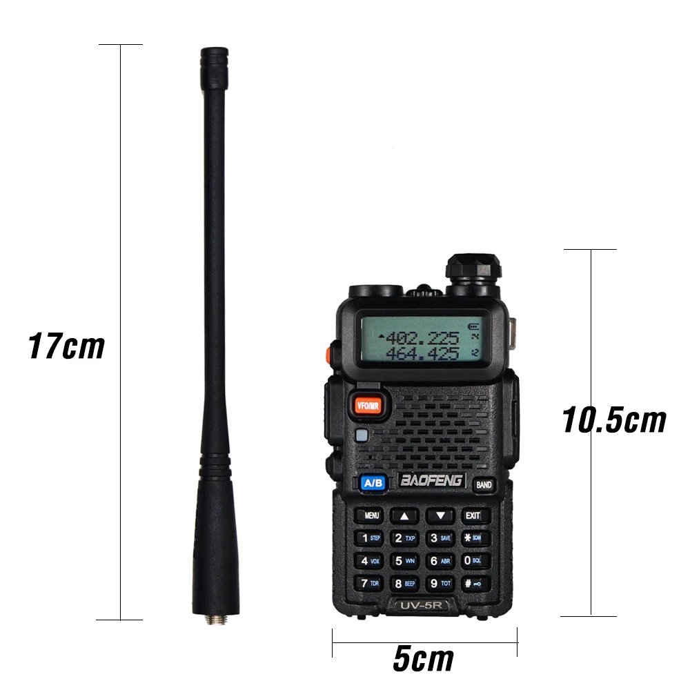 Baofeng UV-5R рация Двухдиапазонная портативное переговорное устройство UV-5R наружное Любительское радио двухстороннее радио портативная рация UV5R