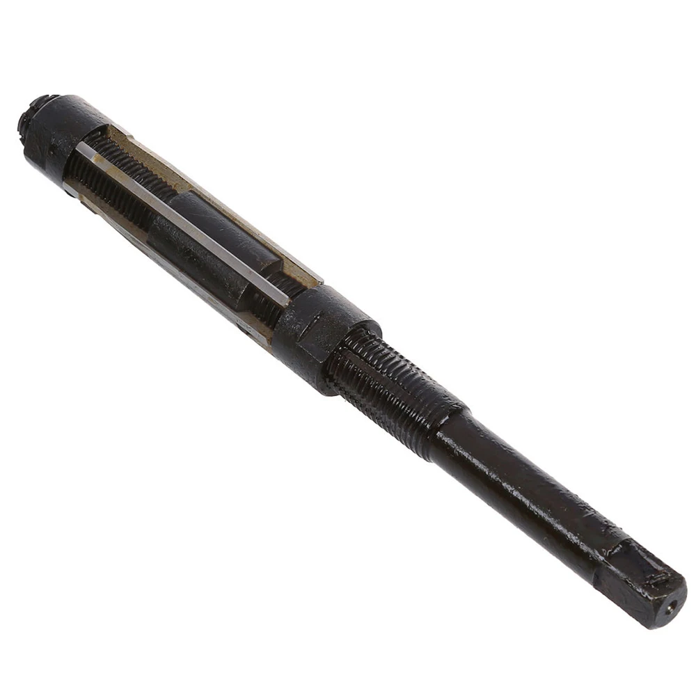 1pc H7 Round Hole Adjustable Hand Reamer Shank Flute Milling Cutting Tool 10mm