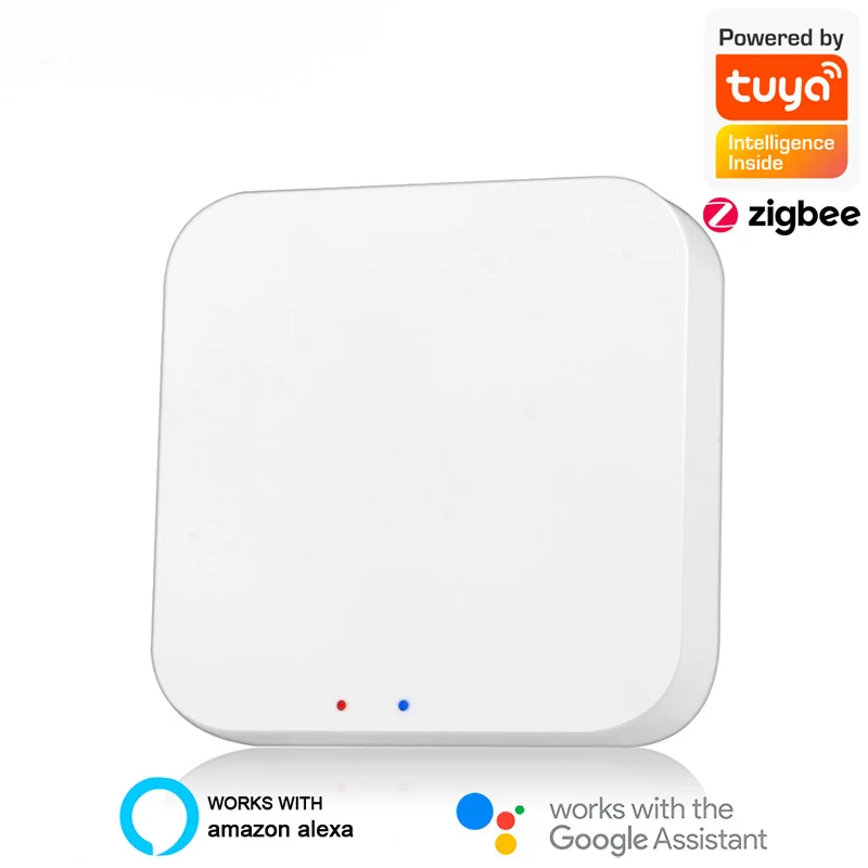 Zigbee 3.0 gateway hub inteligente sem fio casa ponte homekit tuya app controle remoto zigbee protocolo suporte alexa google assistente