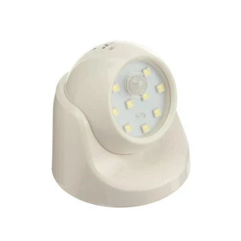 

Wall lamp, rotating, with motion sensor, battery operated 3 * AAA, 9 LED, 6500K 5182677